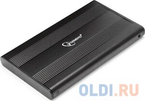 Внешний корпус 2.5 Gembird EE2-U3S-5, черный, USB 3.0, SATA, металл