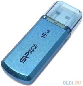 Внешний накопитель 16GB USB Drive USB 2.0 Silicon Power Helios 101 Blue (SP016GBUF2101V1B)