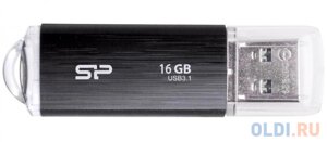 Внешний накопитель 16GB USB Drive USB 3.0 Silicon Power Blaze B02 Black (SP016GBUF3B02V1K)