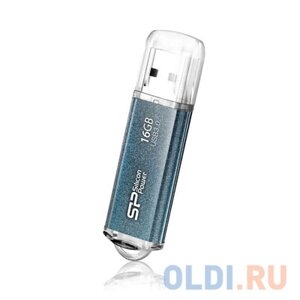 Внешний накопитель 16GB USB Drive USB 3.0 Silicon Power Marvel M01 Blue (SP016GBUF3M01V1B)