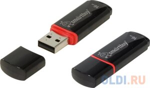 Внешний накопитель 16Gb USB Drive USB2.0 Smartbuy Crown Black (SB16GBCRW-K)