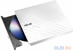 Внешний привод DVDRW ASUS SDRW-08D2s-U USB белый retail