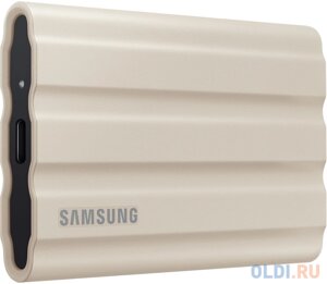 Внешний SSD диск 1.8 1 Tb USB Type-C Samsung T7 Shield белый