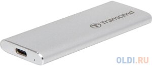 Внешний SSD диск 1.8 1 Tb USB Type-C Transcend ESD260C серебристый