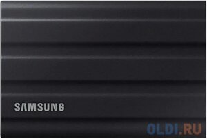 Внешний SSD диск 1.8 2 Tb USB Type-C Samsung T7 Shield черный