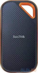 Внешний SSD диск 1.8 2 tb USB type-C sandisk sdssde81-2T00-G25 черный