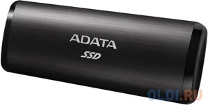 Внешний SSD диск 1.8 256 gb USB 3.1 USB type-C A-data SE760 черный