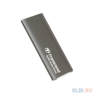 Внешний SSD диск 2 Tb USB Type-C Transcend ESD265C серый