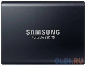 Внешний твердотельный накопитель SSD 1TB Samsung T5 (Up to 540Mb/s, USB 3.1 Type-C) (MU-PA1T0B/WW)