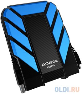 Внешний жесткий диск 2.5 1 Tb USB 3.0 A-Data AHD710-1TU3-CBL синий