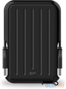 Внешний жесткий диск 2.5 1 Tb USB 3.1 Silicon Power Armor A66 черный