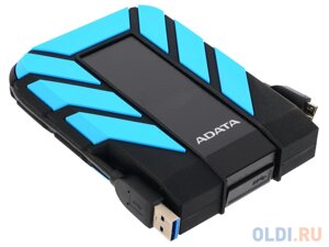 Внешний жесткий диск 2.5 2 Tb USB 3.0 A-Data HD710 AHD710P-2TU31-CBL голубой черный