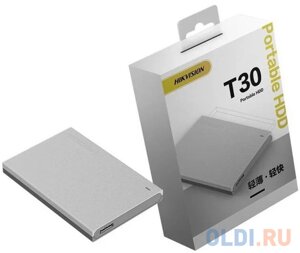 Внешний жесткий диск 2.5 2 Tb USB 3.0 Hikvision T30 серый