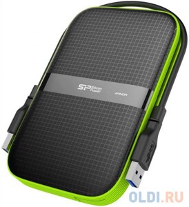 Внешний жесткий диск 2.5 2 Tb USB 3.0 Silicon Power Armor A60 черный