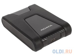 Внешний жесткий диск 2.5 2 Tb USB 3.1 A-Data DashDrive Durable HD650 черный