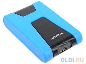 Внешний жесткий диск 2.5 2 Tb USB 3.1 A-Data HD650 синий