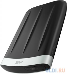 Внешний жесткий диск 2.5 2 Tb USB 3.1 Silicon Power Armor A65B черный серый