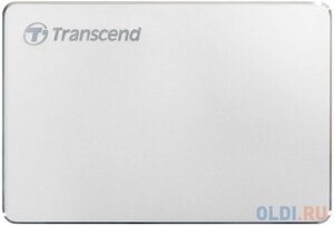 Внешний жесткий диск 2.5 2 Tb USB 3.1 Transcend StoreJet 25C3S (TS2TSJ25C3S) серебристый