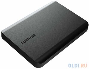 Внешний жесткий диск 2.5 2 Tb USB 3.2 Toshiba Canvio Basics черный