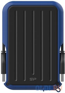 Внешний жесткий диск 2.5 5 Tb USB 3.0 Silicon Power Armor A66 синий черный