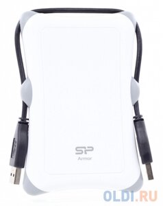 Внешний жесткий диск 2.5 USB2.0 1Tb Silicon Power A30 SP010TBPHDA30S3W белый