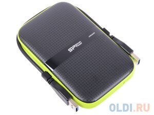 Внешний жесткий диск 2.5 USB3.0 1 Tb Silicon Power Armor A60 SP010TBPHDA60S3K черный