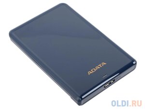 Внешний жесткий диск 2Tb Adata HV620S темно-синий AHV620S-2TU31-CBL (2.5 USB 3.1)