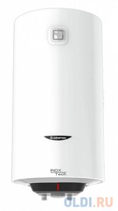 Водонагреватель Ariston PRO1 R INOX ABS 80 V SLIM 2K 2кВт 80л электрический настенный/белый