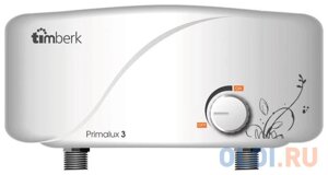 Водонагреватель Timberk WHEL-3 OSC (Primalux, 3.5кВт, душ+кран) проточный