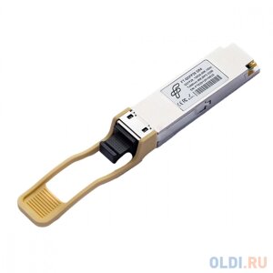 Волоконно-оптический приемопередатчик Fibertrade FT-QSFP28-SR4 Трансивер 100G, QSFP28, MPO, MMF 100m, 850nm laser, 4xVCSEL, прошивка Cisco) OEM Тран