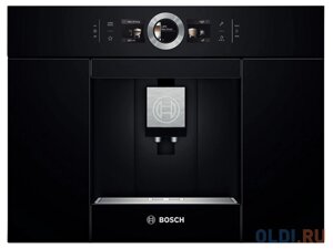 Встраиваемая кофемашина Bosch CTL636ES1 черно-серебристый