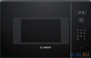 Встраиваемая микроволновая печь Bosch BFL524MB0 800 Вт чёрный