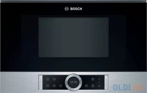 Встраиваемая микроволновая печь Bosch BFR634GS1 900 Вт нержавеющая сталь