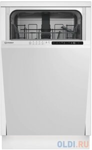 Встраиваемая посудомоечная машина Indesit DIS 1C59, узкая, ширина 44.8см, полновстраиваемая, загрузка 10 комплектов