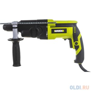 WORX ПерфораторProfessional WU340S, 800Вт, 26мм, 3Дж, кейс WU340S