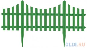 Забор декоративный Гибкий, 24х300 см, зеленый, Россия Palisad