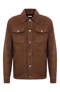 Замшевая куртка Brunello Cucinelli