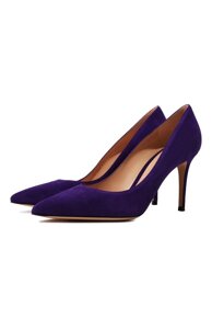 Замшевые туфли Gianvito 85 Gianvito Rossi