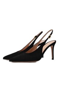 Замшевые туфли Ribbon 85 Gianvito Rossi