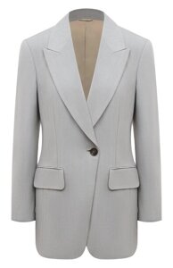 Жакет из вискозы и льна Brunello Cucinelli