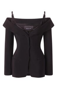 Жакет из вискозы и шерсти Mugler