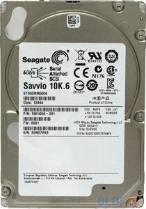 Жесткий диск 2.5 900Gb 10000rpm 64Mb Seagate Savvio ST900MM0006
