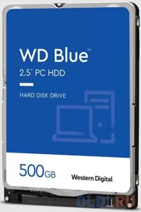 Жесткий диск для ноутбука 2.5 500 Gb 5400 rpmrpm 128 MbMb Western Digital WD5000LPZX SATA III 6 Gb/s