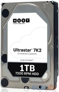 Жесткий диск HGST ultrastar 7K2 HUS722T1tala604 1 tb