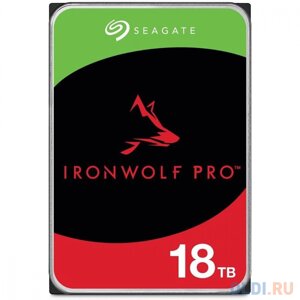 Жесткий диск seagate SATA-III 18TB ST18000NT001 NAS ironwolf pro 512E (7200rpm) 256mb 3.5