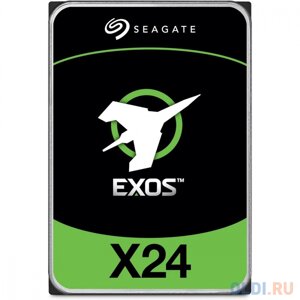 Жесткий диск серверный Seagate 3.5quot; 24TB Exos X24 SAS 12Gb/s, 7200 rpm, 512 MB ST24000NM007H