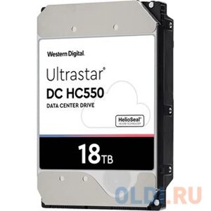 Жесткий диск WD original SAS 3.0 18tb 0F38353 WUH721818AL5204 ultrastar DC HC550 (7200rpm) 512mb 3.5