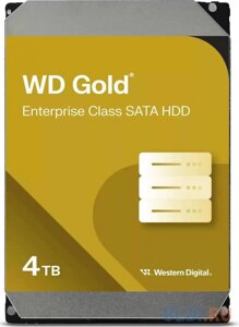 Жесткий диск WD SATA-III 4TB WD4004FRYZ desktop gold 512E (7200rpm) 256mb 3.5