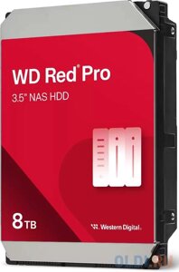 Жесткий диск western digital red pro WD8005FFBX 8TB 3.5 7200 RPM 256MB SATA-III NAS