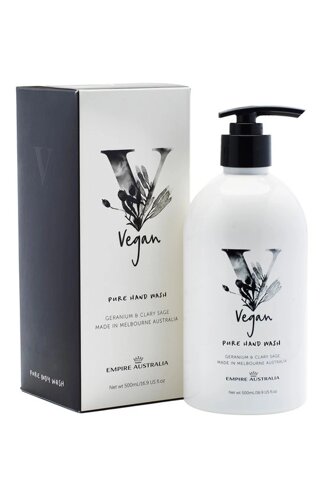 Жидкое мыло для рук с маслами герани и мускатного шалфея Vegan (500ml) Empire Australia